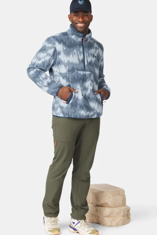 Ayacucho Fleece Flynn Printed 1/2 Zip Fleece M