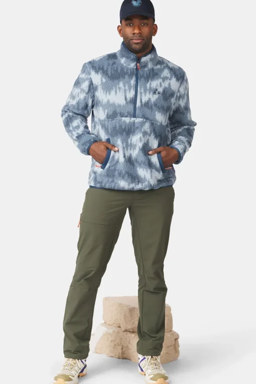 Ayacucho Fleece Flynn Printed 1/2 Zip Fleece M