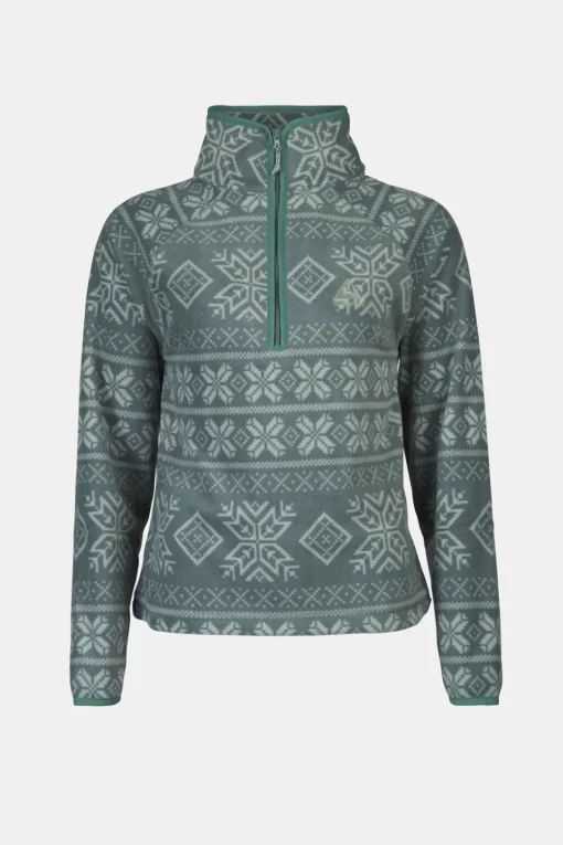 Ayacucho Fleece Inverno Printed Fleece Half Zip W