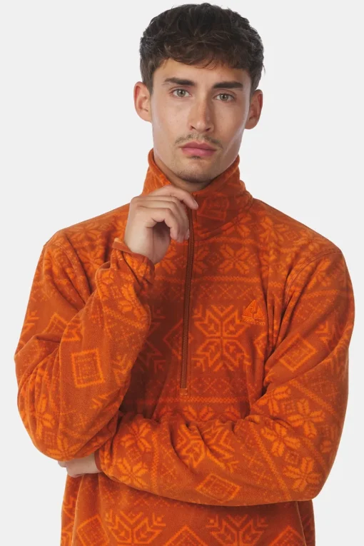 Ayacucho Fleece Inverno Printed Fleece Half Zip M