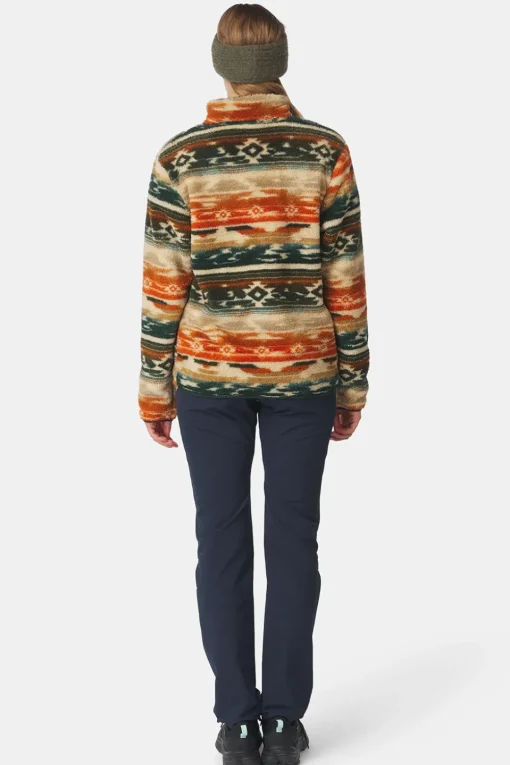 Ayacucho Fleece Leiria Printed Snap Pullover W
