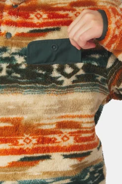 Ayacucho Fleece Leiria Printed Snap Pullover W