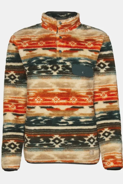 Ayacucho Fleece Leiria Printed Snap Pullover W