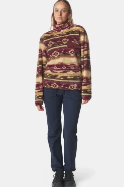 Ayacucho Fleece Leiria Printed Snap Pullover W