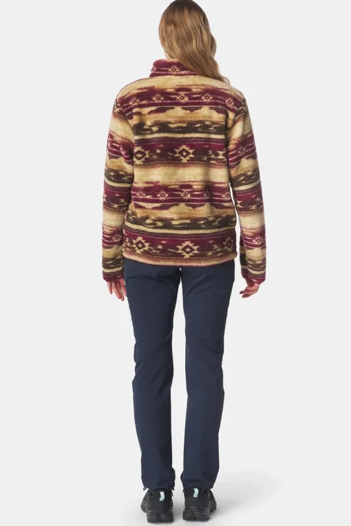 Ayacucho Fleece Leiria Printed Snap Pullover W