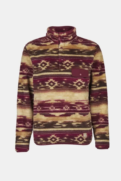 Ayacucho Fleece Leiria Printed Snap Pullover W