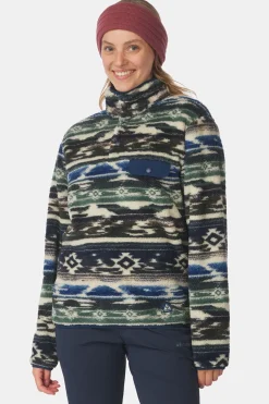Ayacucho Fleece Leiria Printed Snap Pullover W