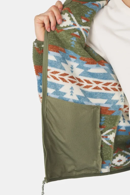 Ayacucho Fleece Peniche Jaquard Sherpa Jacket W