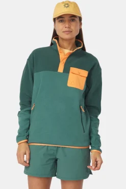 Ayacucho Fleece Peniche Micro Snap Pullover W