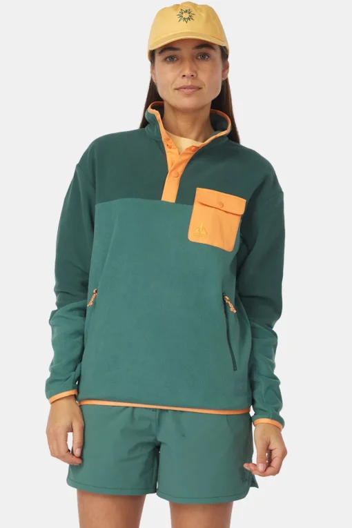 Ayacucho Fleece Peniche Micro Snap Pullover W
