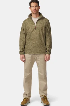 Ayacucho Fleece Wave Printed 1/2 Zip Fleece M