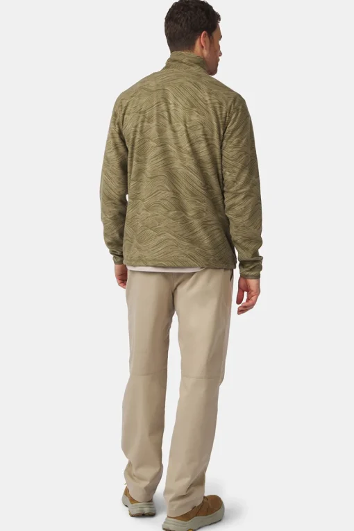 Ayacucho Fleece Wave Printed 1/2 Zip Fleece M