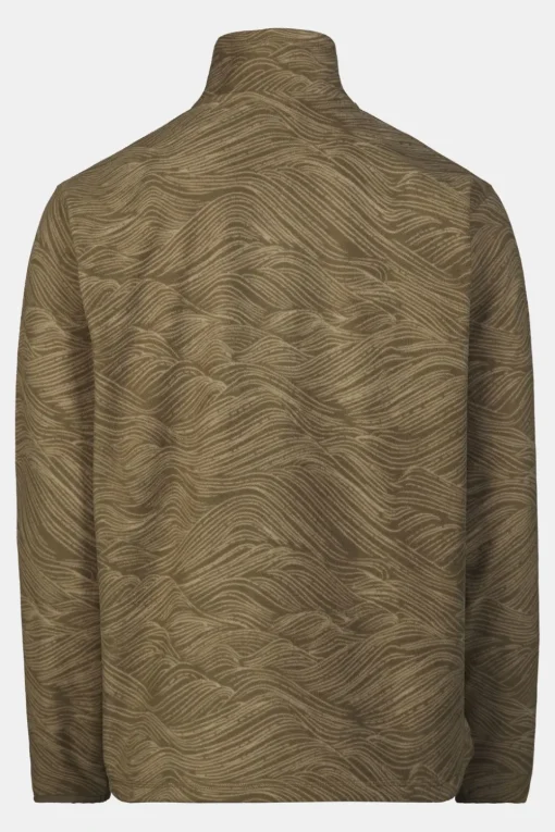 Ayacucho Fleece Wave Printed 1/2 Zip Fleece M