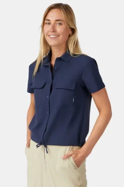 Ayacucho Hemd Trailblazer Travel Shirt Ss W