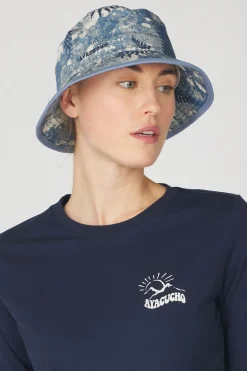 Ayacucho Hoed Printed Summer Bucket