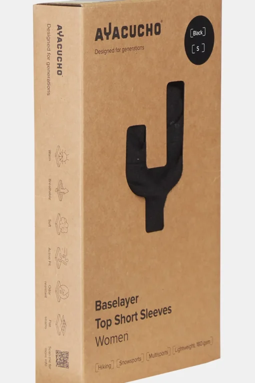 Ayacucho Ondergoed Baselayer Top Ss W