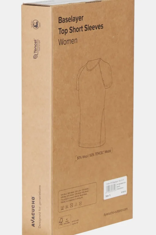 Ayacucho Ondergoed Baselayer Top Ss W