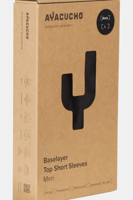 Ayacucho Ondergoed Baselayer Top Ss M