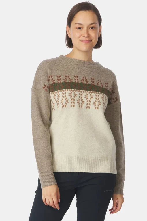 Ayacucho Trui Lugano Jaquard Wool Jumper W