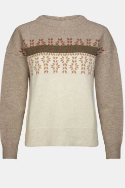 Ayacucho Trui Lugano Jaquard Wool Jumper W