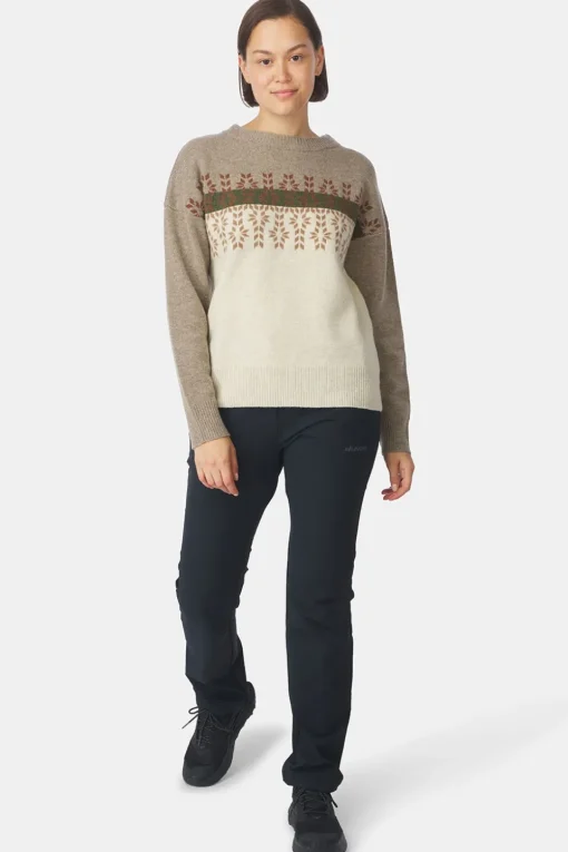 Ayacucho Trui Lugano Jaquard Wool Jumper W