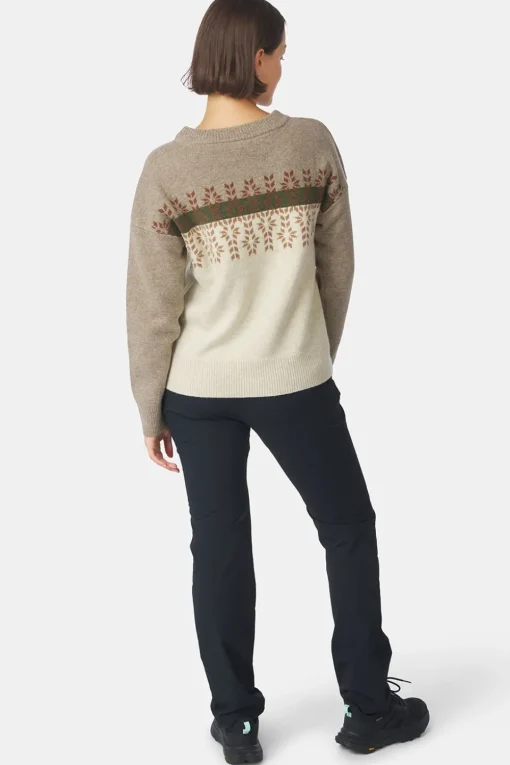 Ayacucho Trui Lugano Jaquard Wool Jumper W