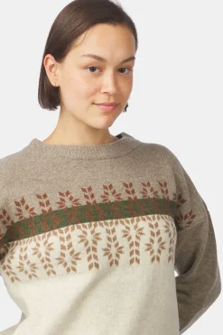 Ayacucho Trui Lugano Jaquard Wool Jumper W