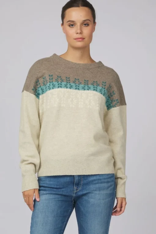 Ayacucho Trui Lugano Jaquard Wool Jumper W