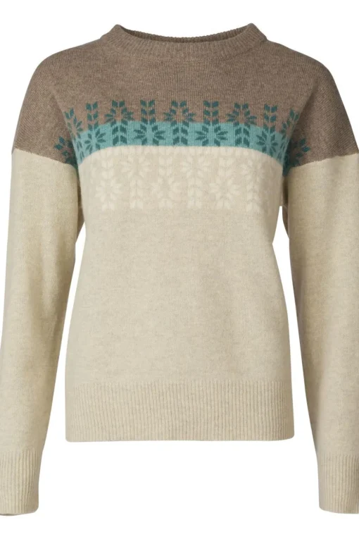 Ayacucho Trui Lugano Jaquard Wool Jumper W
