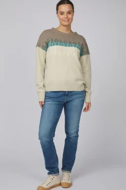 Ayacucho Trui Lugano Jaquard Wool Jumper W