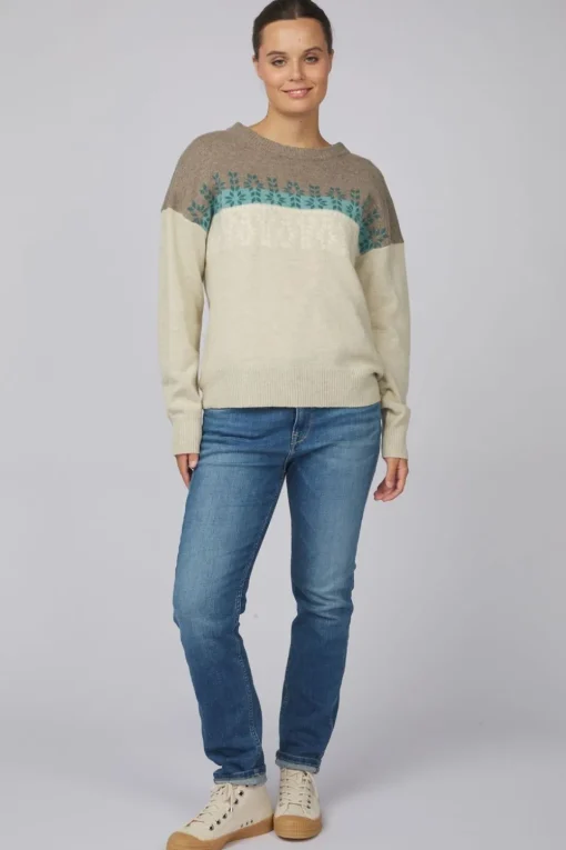 Ayacucho Trui Lugano Jaquard Wool Jumper W