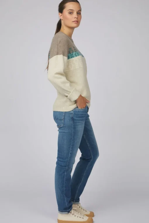 Ayacucho Trui Lugano Jaquard Wool Jumper W