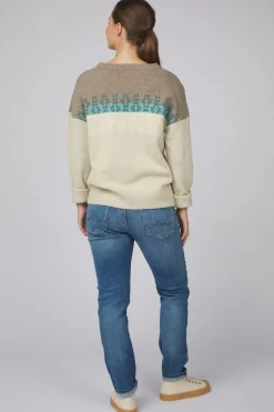 Ayacucho Trui Lugano Jaquard Wool Jumper W