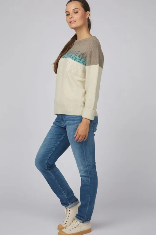 Ayacucho Trui Lugano Jaquard Wool Jumper W