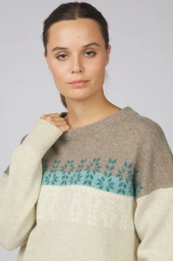 Ayacucho Trui Lugano Jaquard Wool Jumper W