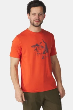 Ayacucho T-Shirt Campsite Sketch M