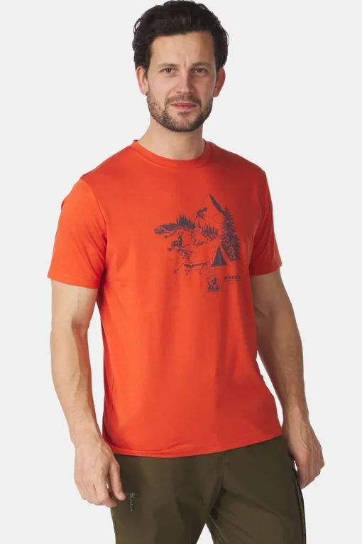 Ayacucho T-Shirt Campsite Sketch M