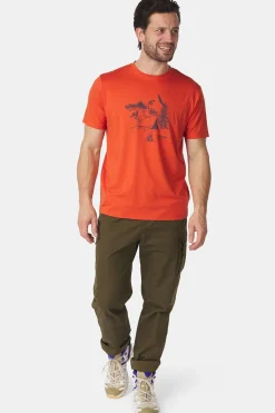 Ayacucho T-Shirt Campsite Sketch M