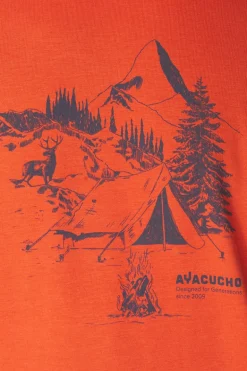 Ayacucho T-Shirt Campsite Sketch M