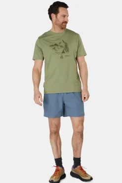 Ayacucho T-Shirt Campsite Sketch M