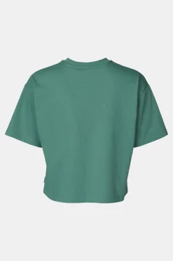 Ayacucho T-Shirt Cropped Mini Embroidery Tee W