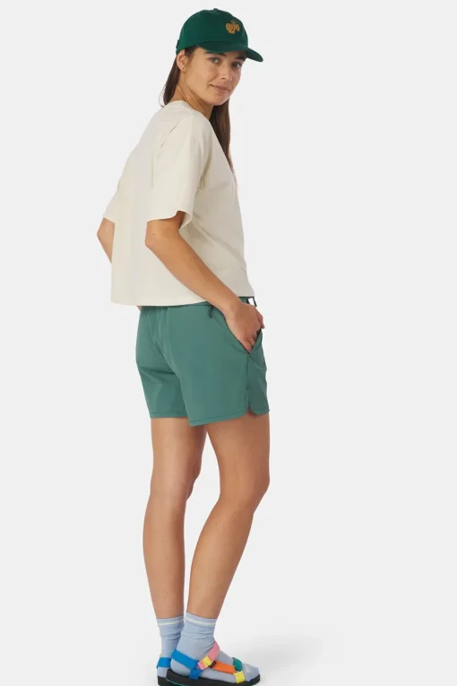 Ayacucho T-Shirt Cropped Mini Embroidery Tee W