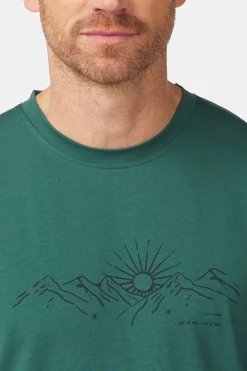 Ayacucho T-Shirt Red Rock Graphic Tee Ss M