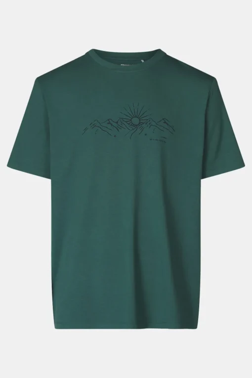 Ayacucho T-Shirt Red Rock Graphic Tee Ss M