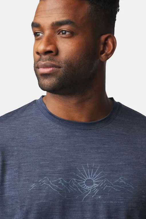 Ayacucho T-Shirt Red Rock Merino T-Shirt Ss M