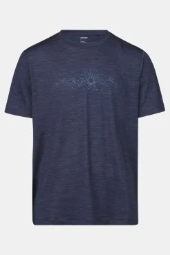 Ayacucho T-Shirt Red Rock Merino T-Shirt Ss M
