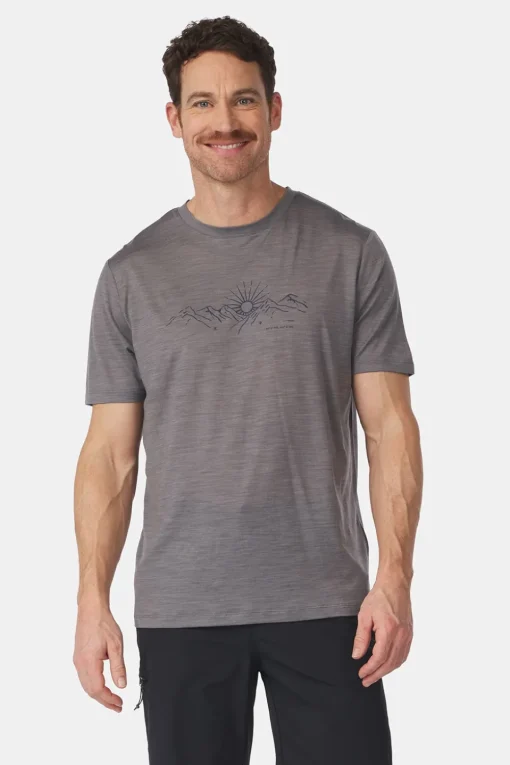 Ayacucho T-Shirt Red Rock Merino T-Shirt Ss M