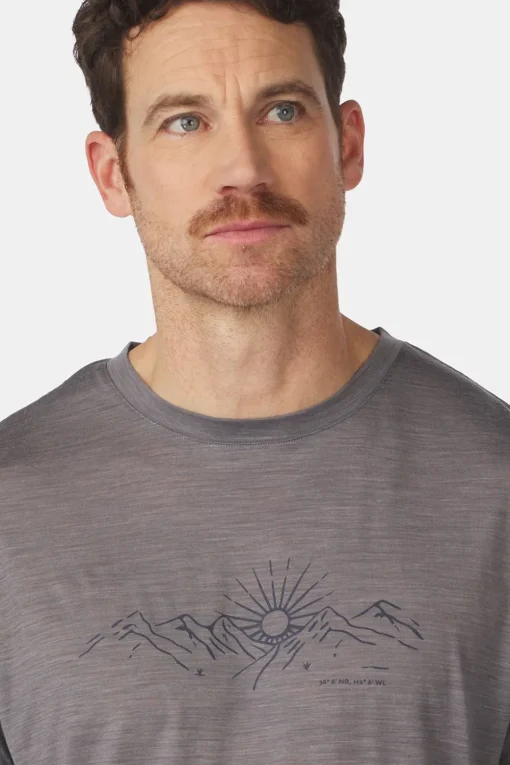 Ayacucho T-Shirt Red Rock Merino T-Shirt Ss M
