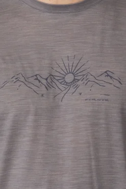 Ayacucho T-Shirt Red Rock Merino T-Shirt Ss M