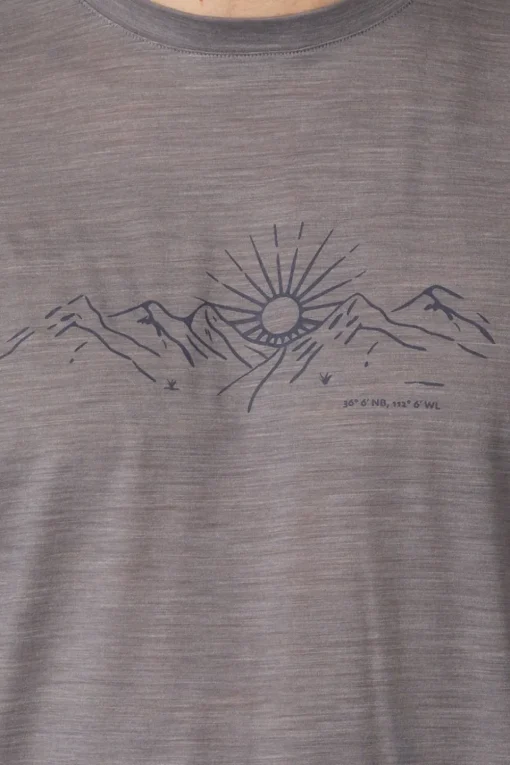 Ayacucho T-Shirt Red Rock Merino T-Shirt Ss M